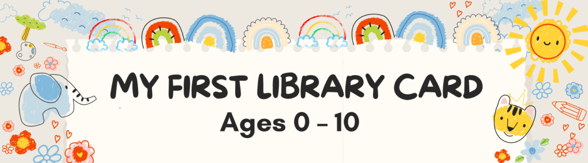my first library card